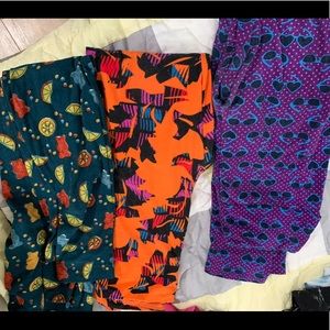 3 OS Luluroe leggings